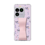 スリムプロテクションケース - STAND & RING RIBBON Sakura Pink［ クロミ - リボン - スタイリッシュ ］