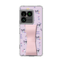 スリムプロテクションケース - STAND & RING RIBBON Sakura Pink［ クロミ - リボン - スタイリッシュ ］