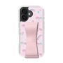 スリムプロテクションケース - STAND & RING RIBBON Sakura Pink［ リトルツインスターズ - リボン - お出かけ ］
