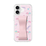 スリムプロテクションケース - STAND & RING RIBBON Sakura Pink［ リトルツインスターズ - リボン - お出かけ ］