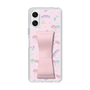 スリムプロテクションケース - STAND & RING RIBBON Sakura Pink［ リトルツインスターズ - リボン - お出かけ ］