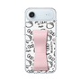 スリムプロテクションケース - STAND & RING RIBBON Sakura Pink［ ハローキティ - リボン - モノトーン ］