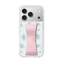 スリムプロテクションケース - STAND & RING RIBBON Sakura Pink［ シナモロール - リボン - ライン ］