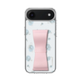 スリムプロテクションケース - STAND & RING RIBBON Sakura Pink［ シナモロール - リボン - ライン ］