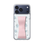 スリムプロテクションケース - STAND & RING RIBBON Sakura Pink［ シナモロール - リボン - ライン ］