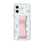 スリムプロテクションケース - STAND & RING RIBBON Sakura Pink［ シナモロール - リボン - ライン ］