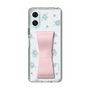 スリムプロテクションケース - STAND & RING RIBBON Sakura Pink［ シナモロール - リボン - ライン ］