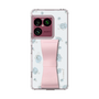 スリムプロテクションケース - STAND & RING RIBBON Sakura Pink［ シナモロール - リボン - ライン ］