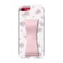 スリムプロテクションケース - STAND & RING RIBBON Sakura Pink［ マイメロディ - リボン - ライン ］