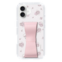 スリムプロテクションケース - STAND & RING RIBBON Sakura Pink［ マイメロディ - リボン - ライン ］