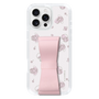 スリムプロテクションケース - STAND & RING RIBBON Sakura Pink［ マイメロディ - リボン - ライン ］