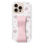 スリムプロテクションケース - STAND & RING RIBBON Sakura Pink［ マイメロディ - リボン - ライン ］