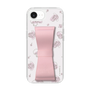 スリムプロテクションケース - STAND & RING RIBBON Sakura Pink［ マイメロディ - リボン - ライン ］