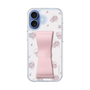 スリムプロテクションケース - STAND & RING RIBBON Sakura Pink［ マイメロディ - リボン - ライン ］