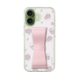 スリムプロテクションケース - STAND & RING RIBBON Sakura Pink［ マイメロディ - リボン - ライン ］
