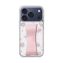スリムプロテクションケース - STAND & RING RIBBON Sakura Pink［ マイメロディ - リボン - ライン ］