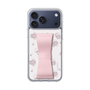 スリムプロテクションケース - STAND & RING RIBBON Sakura Pink［ マイメロディ - リボン - ライン ］