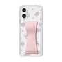 スリムプロテクションケース - STAND & RING RIBBON Sakura Pink［ マイメロディ - リボン - ライン ］
