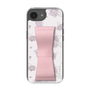 スリムプロテクションケース - STAND & RING RIBBON Sakura Pink［ クロミ - リボン - ライン ］