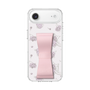 スリムプロテクションケース - STAND & RING RIBBON Sakura Pink［ クロミ - リボン - ライン ］