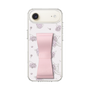 スリムプロテクションケース - STAND & RING RIBBON Sakura Pink［ クロミ - リボン - ライン ］