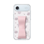スリムプロテクションケース - STAND & RING RIBBON Sakura Pink［ クロミ - リボン - ライン ］
