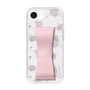 スリムプロテクションケース - STAND & RING RIBBON Sakura Pink［ クロミ - リボン - ライン ］