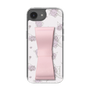 スリムプロテクションケース - STAND & RING RIBBON Sakura Pink［ クロミ - リボン - ライン ］