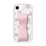 スリムプロテクションケース - STAND & RING RIBBON Sakura Pink［ クロミ - リボン - ライン ］