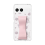 スリムプロテクションケース - STAND & RING RIBBON Sakura Pink［ クロミ - リボン - ライン ］