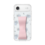 スリムプロテクションケース - STAND & RING RIBBON Sakura Pink［ リトルツインスターズ - リボン - ライン ］