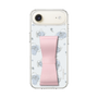 スリムプロテクションケース - STAND & RING RIBBON Sakura Pink［ リトルツインスターズ - リボン - ライン ］