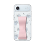 スリムプロテクションケース - STAND & RING RIBBON Sakura Pink［ リトルツインスターズ - リボン - ライン ］