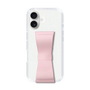 スリムプロテクションケース - STAND & RING RIBBON Sakura Pink［ ハローキティ - リボン - フェイス ］