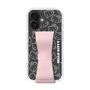 スリムプロテクションケース - STAND & RING RIBBON Sakura Pink［ ハローキティ - リボン - フェイス ］