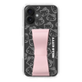 スリムプロテクションケース - STAND & RING RIBBON Sakura Pink［ ハローキティ - リボン - フェイス ］