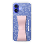 スリムプロテクションケース - STAND & RING RIBBON Sakura Pink［ ハローキティ - リボン - フェイス ］