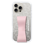 スリムプロテクションケース - STAND & RING RIBBON Sakura Pink［ ハローキティ - リボン - フェイス ］