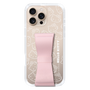 スリムプロテクションケース - STAND & RING RIBBON Sakura Pink［ ハローキティ - リボン - フェイス ］