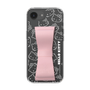 スリムプロテクションケース - STAND & RING RIBBON Sakura Pink［ ハローキティ - リボン - フェイス ］
