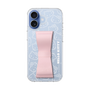 スリムプロテクションケース - STAND & RING RIBBON Sakura Pink［ ハローキティ - リボン - フェイス ］