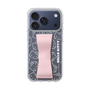 スリムプロテクションケース - STAND & RING RIBBON Sakura Pink［ ハローキティ - リボン - フェイス ］