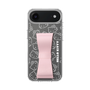スリムプロテクションケース - STAND & RING RIBBON Sakura Pink［ ハローキティ - リボン - フェイス ］