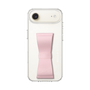 スリムプロテクションケース - STAND & RING RIBBON Sakura Pink［ ハローキティ - リボン - フェイス ］