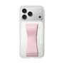 スリムプロテクションケース - STAND & RING RIBBON Sakura Pink［ ハローキティ - リボン - フェイス ］