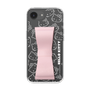 スリムプロテクションケース - STAND & RING RIBBON Sakura Pink［ ハローキティ - リボン - フェイス ］
