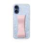 スリムプロテクションケース - STAND & RING RIBBON Sakura Pink［ シナモロール - リボン - フェイス ］