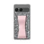 スリムプロテクションケース - STAND & RING RIBBON Sakura Pink［ シナモロール - リボン - フェイス ］