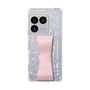 スリムプロテクションケース - STAND & RING RIBBON Sakura Pink［ シナモロール - リボン - フェイス ］