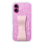 スリムプロテクションケース - STAND & RING RIBBON Sakura Pink［ マイメロディ - リボン - フェイス ］